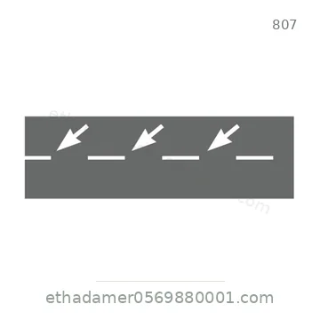 شاخصة المرور رقم 807